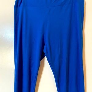 LuLaRoe leggings- royal blue